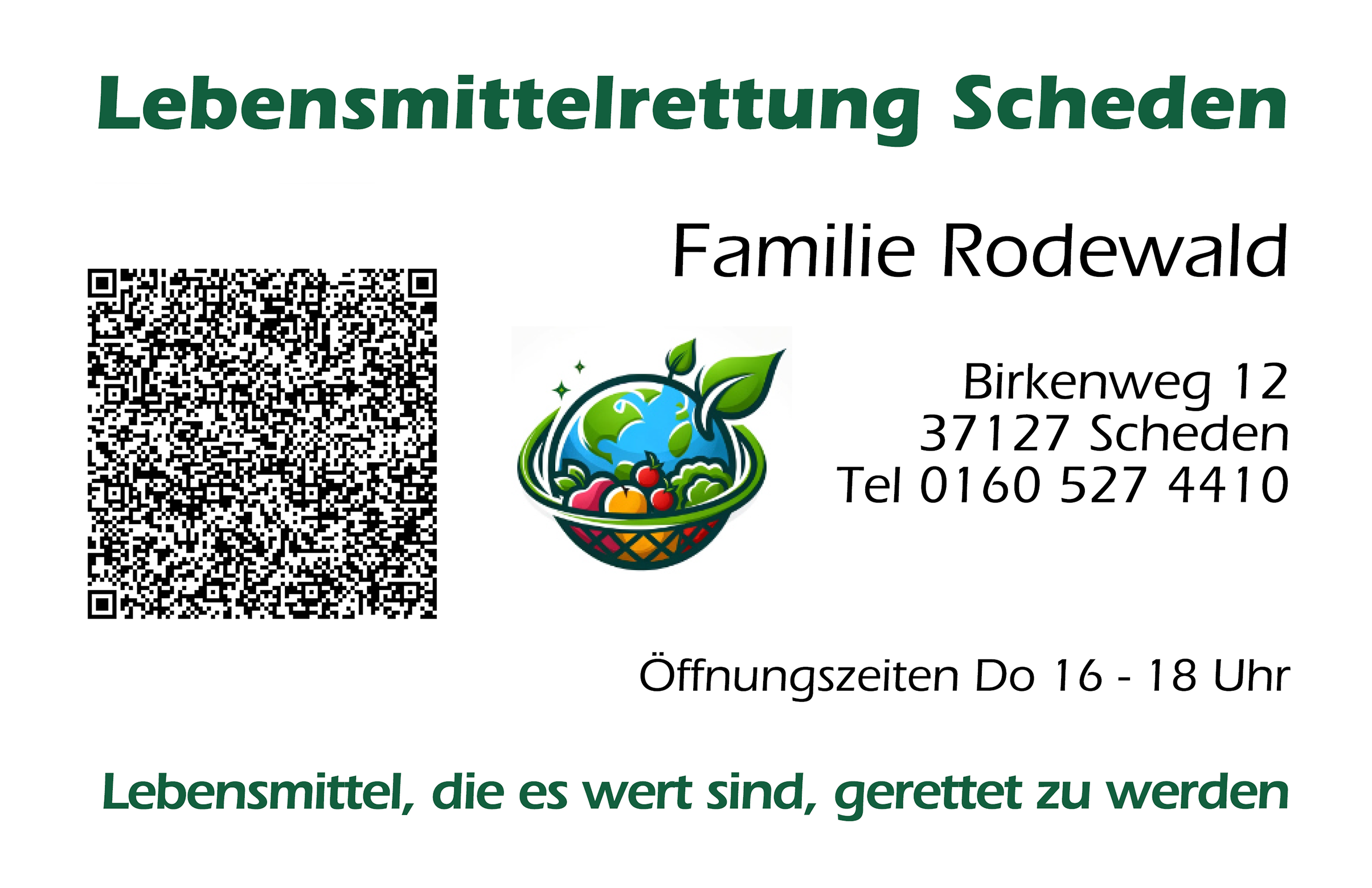 Lebesmittelrettung Scheden